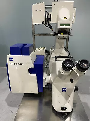 Buy Zeiss Axiovert 200M Fluorescence Microscope With LSM510 Meta Scan Module • 12,999$