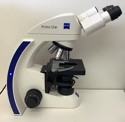 Buy Zeiss Primo Star Binocular Microscope W/ 4X / 10X / 40X / 100X Objectives #10 • 749.99$