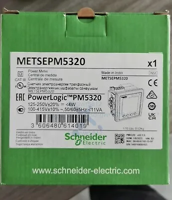 Buy Brand New  METSEPM5320  For Schneider ELECTRIC PowerLogic Power Meter In Box 1PC • 478$