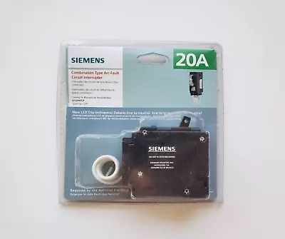 Buy Siemens Q120AFCP Circuit Breaker 120VAC 60Hz 20A • 50$