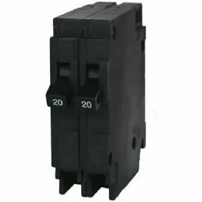Buy Siemens  HomeLine  20/20 Amps Tandem/Single Pole  1  Circuit Breaker • 8.99$