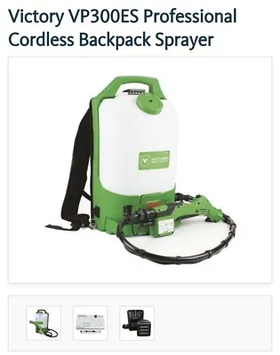Buy Victory Innovations Professional Cordless Electrostatic Backpack Sprayer • 300$