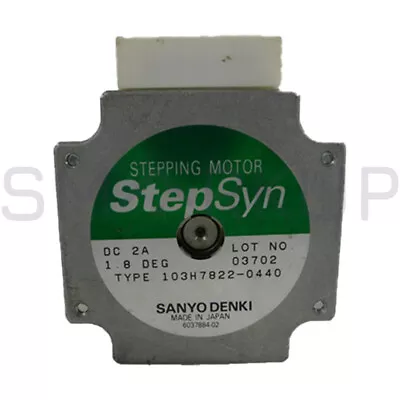 Buy Used & Tested SANYO DENKI 103H7822-0440 Stepper Motor • 349.41$