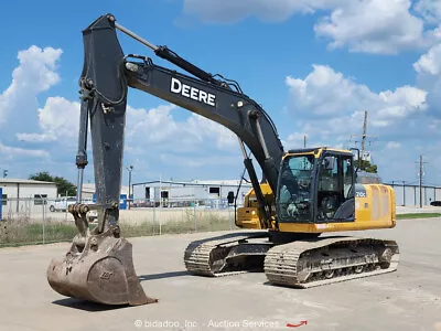 Buy 2019 John Deere 210G LC Hydraulic Excavator Trackhoe Aux Cab A/C Bucket • 1$