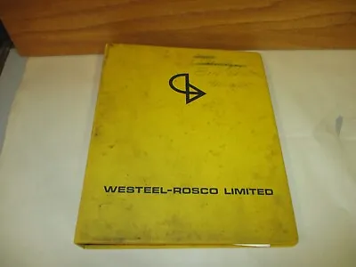 Buy Westeel Rosco Limited Grain Bins Owners Manuals & Sales Literature In Binder • 14.58$