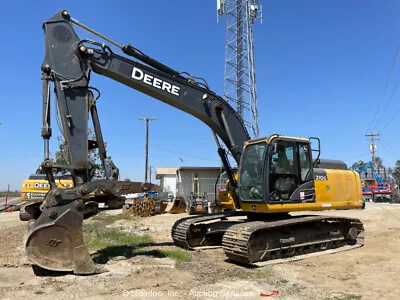 Buy 2019 John Deere 210G LC Excavator Trackhoe Aux Hyd Thumb Q/C Cab A/C • 1$
