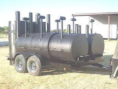 Buy NEW BBQ Pit Smoker Charcoal Grill Concession Trailer  • 26,000$