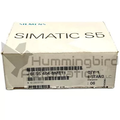 Buy SIEMENS 6ES5464-8ME11 SIMATIC S5 Analog Current Input Module Surplus OPEN BOX • 257.01$
