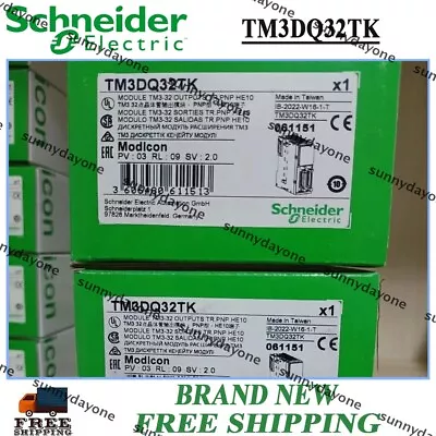 Buy New For Schneider Electric PLC Module TM3DQ32TK Free Shipping • 222.69$