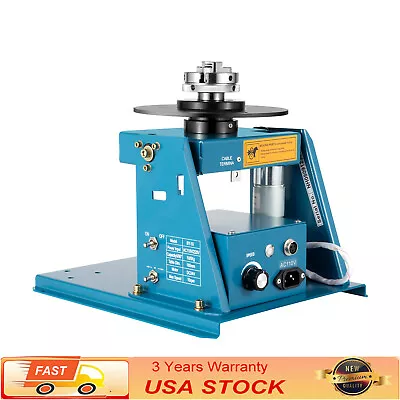 Buy 3 Jaw Welding Turntable Turntable Manipulator Welding Positioner Rotary Table  • 264.34$