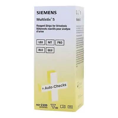 Buy Multistix 5 Urine Reagent Strip, Siemens 10337415, 1 Count • 45.75$