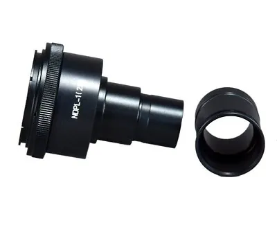 Buy Microscope Adapter W 2X Lens For Nikon DSLR Camera +23.2-30.5mm Step-Up Sleeve • 107.99$