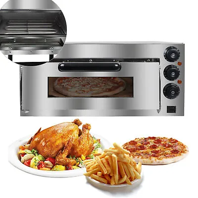 Buy Electric Commercial Pizza Maker Pizza Oven Countertop Air Fryer Oven Toaster • 183.98$