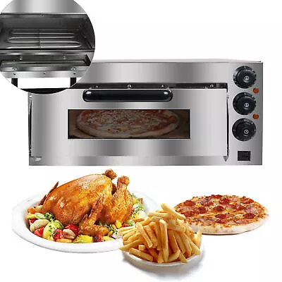 Buy Electric Commercial Pizza Maker Pizza Oven Countertop Air Fryer Oven Toaster • 172.50$