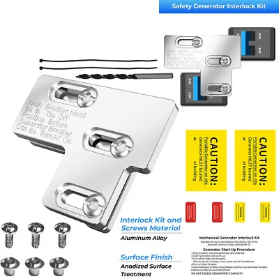 Buy For Siemans OR ITE 100 Amp Panels Generator Interlock Kit AC Rectangular • 37.69$