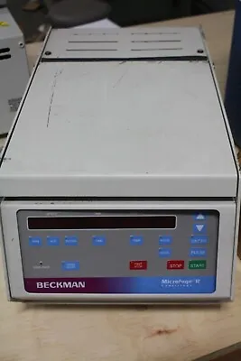 Buy Beckman   Microfuge R Refrigerated Benchtop Centrifuge Works  • 999.99$