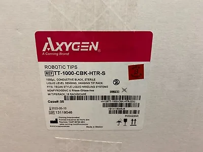 Buy Axygen Pipette Tips 1000µL TT-1000-CBK-HTR-S, Non-Filtered, Sterile Tecan • 135$