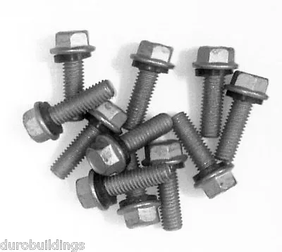 Buy Duro Steel Building 900 Count 5/16 X 1.25 New Arch Grain Bin Bolts,Nuts,Washers • 328.98$