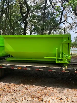 Buy 10 Yard Roll Off Container Dumpster Can Cable Hook Tub Style • 2,500$