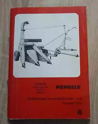 Buy Mengele Drum Field Chopper TH2 Spare Parts List • 43.37$
