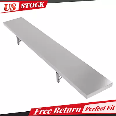 Buy Concession Stand Shelf For Window Trailer Food Truck  6 Foot Stainless 66lbs • 117$