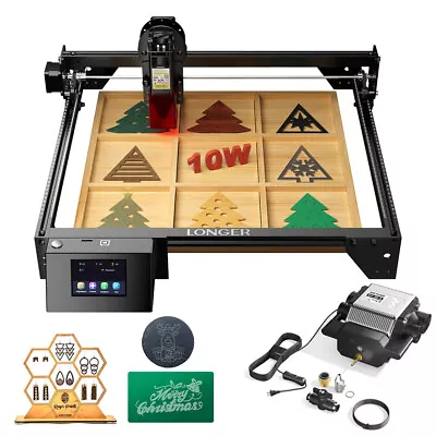 Buy Longer  10W Laser Engraving And Cutting Machine, With Air Assist Kit • 397.59$