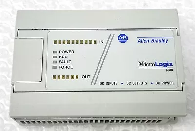 Buy Allen Bradley 1761-L16BBB Micrologix 1000 Controller Series D FRN 1.0 AB Tested • 224.99$