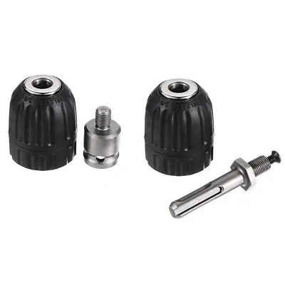 Buy Tool Drill Chuck 3/8-24UNF Accessories For Impact Drill Parts Quick Change • 16.80$