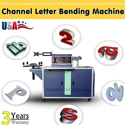 Buy US Stock Automatic Channel Letter Bending Machine Bender For Aluminum Channelume • 5,198.40$