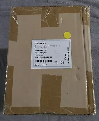 Buy Siemens PSC-12 Power Supply 500-033340 12 Amp For FireFinder XLS. NEW Sealed Box • 1,500$