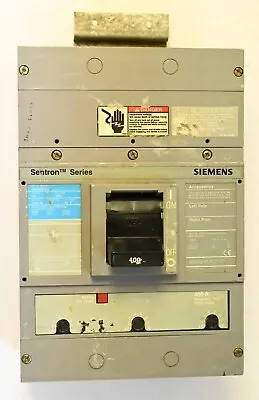 Buy Siemens Sentron Series Circuit Breaker 400A JXD63B400 JXD6-A 600V 3 Poles • 599.88$