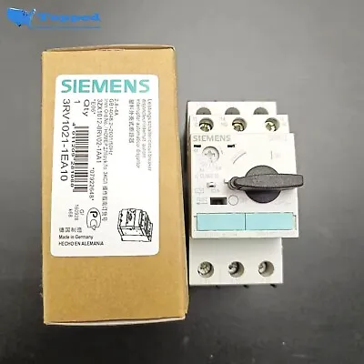 Buy Siemens 3RV1021-1EA10 Circuit Motor Breaker 1.5kW Mounting DIN ATEX Protection • 70.99$