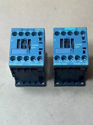 Buy 2xPack SIEMENS SIRIUS IEC Magnetic Contactor S00 16A 7.5kW 400V 3 Pole 120V 60Hz • 96.99$