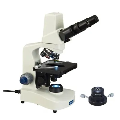 Buy 40X-2000X Darkfield Binocular Compound LED Microscope With Built-in 3MP Camera • 588.99$
