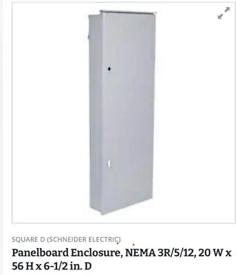 Buy Mh56wp Schneider Panelboard Enclosure Square D Schneider New Sealed NEMA • 1,100$