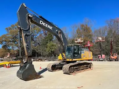 Buy 2018 John Deere 350G Hydraulic Excavator A/C Cab Trackhoe Aux Hydraulics • 1$