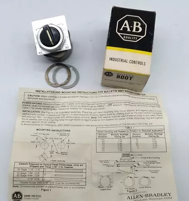 Buy Allen Bradley 800T-N37 Potentiometer • 85$