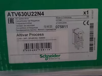 Buy Schneider Electric ATV630U22N4 Altivar Process AC Speed Drive • 700$