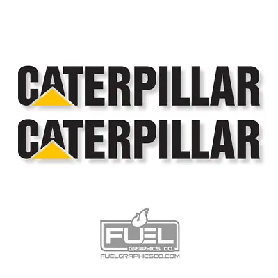 Buy CATERPILLAR Premium Vinyl Decal 18  Wide 2-Pack - CAT Construction Equipment • 12.49$
