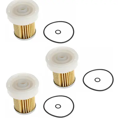 Buy 3pcs Fuel Filter With O-Rings 6A320-59930 For Kubota RTV900 RTV-X900 RTVX1120DW • 13.49$