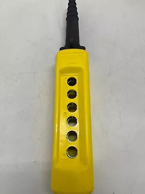 Buy SCHNEIDER ELEC. Pendant Enclosure: 6 Holes, 0.31”to 1.02”,4X/4, Yellow XACA06H7 • 165$