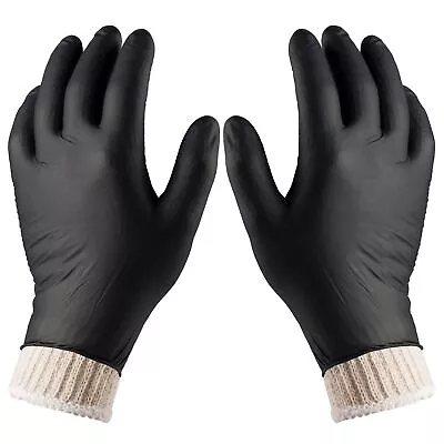 Buy Nechtik BBQ Gloves Disposable - 4 Cotton Glove Liners And 100 Disposable Glov... • 28.95$
