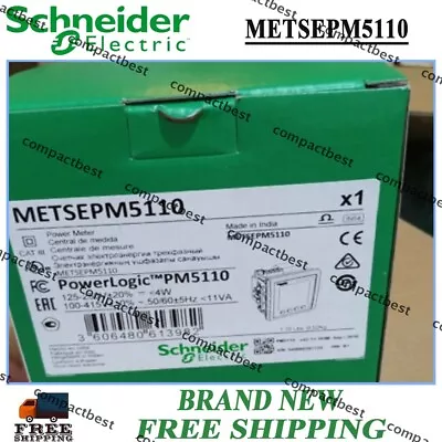 Buy Schneider Electric METSEPM5110 Power Logic PM5110 Power Meter BRAND NEW • 481.59$