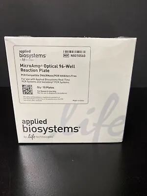 Buy Applied Biosystems Optical Microplate MicroAMP 96 Well Total Of 40 Plates • 120$