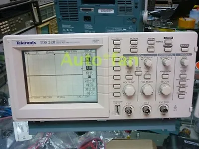 Buy For 1PC Used Tektronix TDS220 Digital Oscilloscope Tektronix TDS 220 • 379.65$