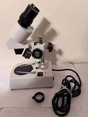 Buy National Stereo Microscope 405TBL W/Transmitted And Reflected Light - Beauty • 34.95$