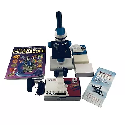 Buy Amscope Biological Microscope M160C Series Accessories Extras Included Tested • 145$