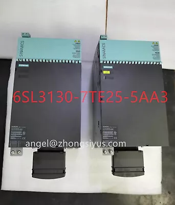 Buy  6SL3130-7TE25-5AA3 Used Siemens Sinamics S120 Active Line Module 92A, 55KW • 3,893.99$