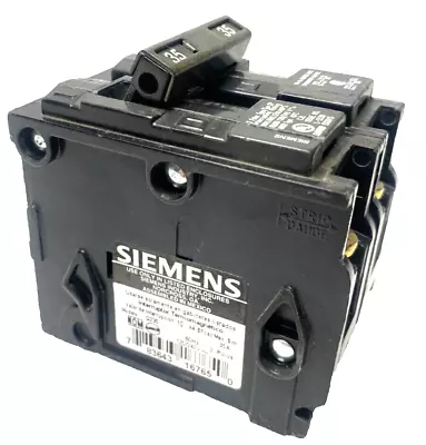 Buy 35A Siemens Circuit Breaker Q235 35 Amp 1Pole Type QP  10ka@120/240V 60Hz HACR • 11.29$