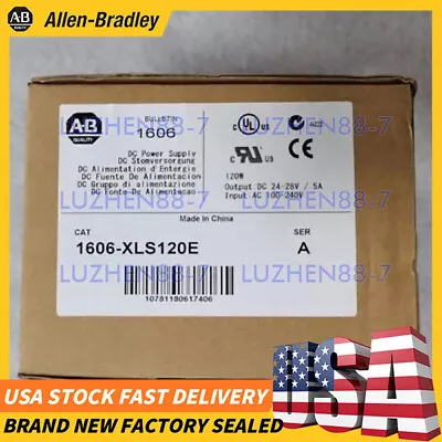 Buy Allen Bradley 1606-XLS120E Ser A Power Supply 24VDC 5A 100-240VAC Input • 309$